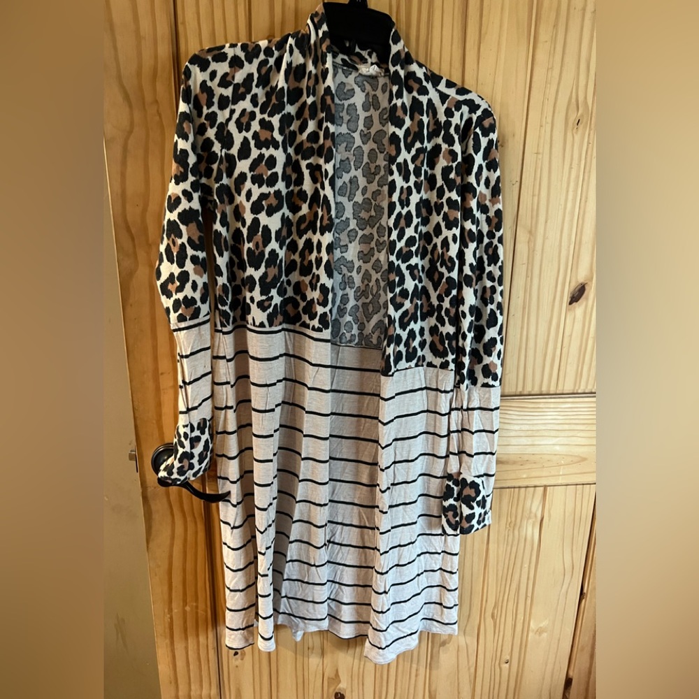 Cheetah cardigan